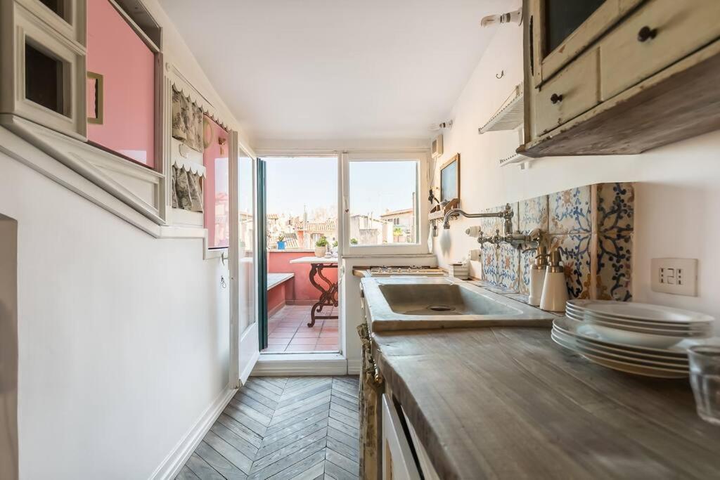 Scala Lovely Terrace Apartment Roma Exterior foto